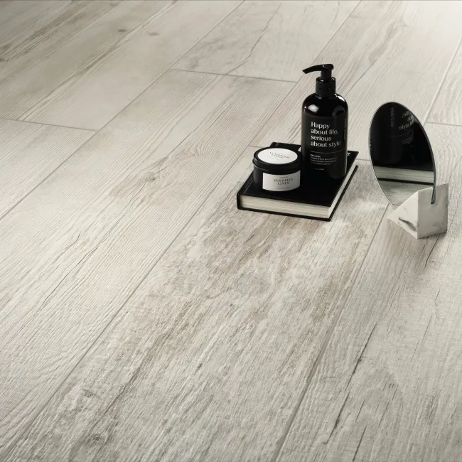 Sequoia White Oak Wood Effect Anti Slip Italian Porcelain Tile