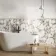 Caliente White Marble Effect Gloss Ceramic Wall Tile