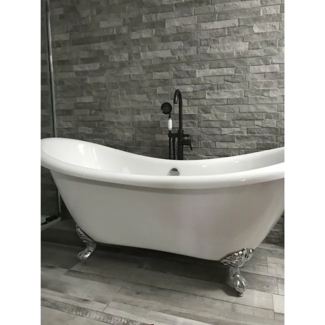 Ribera Grey Slate Effect Wall Tiles 