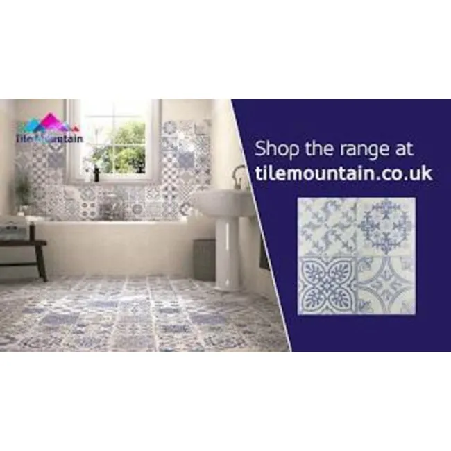 Skyros Delft Blue Wall and Floor Tiles