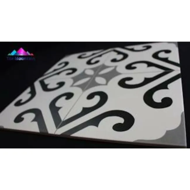 Derby Pattern Porcelain Floor Tiles