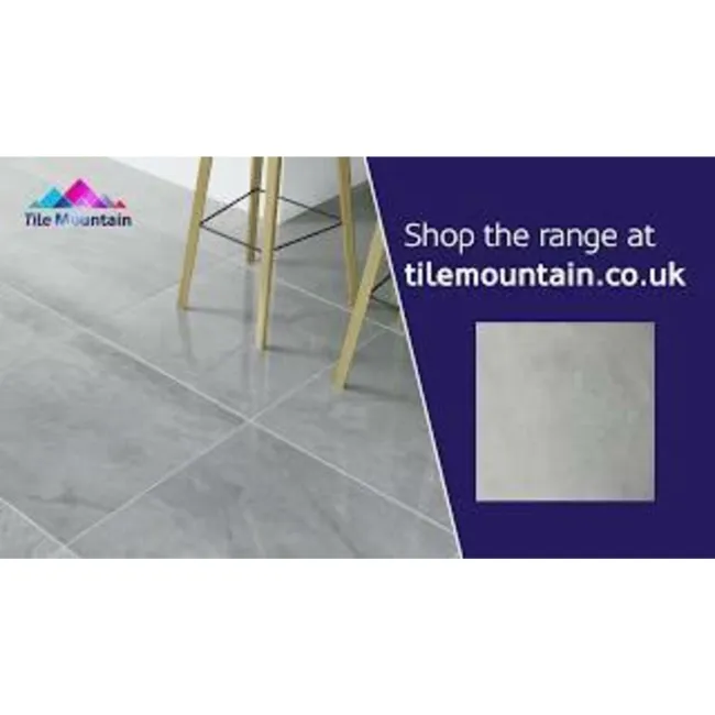 Muse Grey Italian Polished Porcelain Floor Tiles