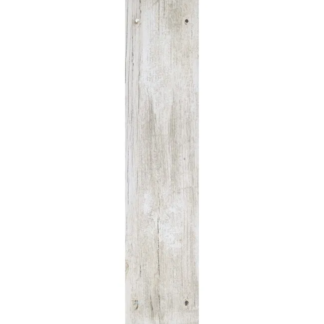 Reclaimed White Oak Nailed Wood Effect Floor Tile