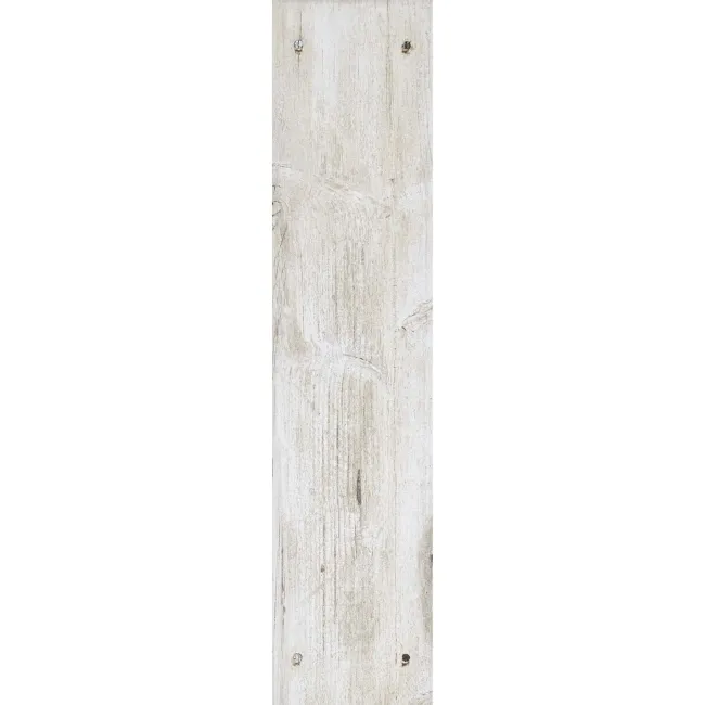 Reclaimed White Oak Nailed Wood Effect Floor Tile