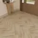 Paris Grey Oak Herringbone Luxury Click Vinyl Flooring 5mm