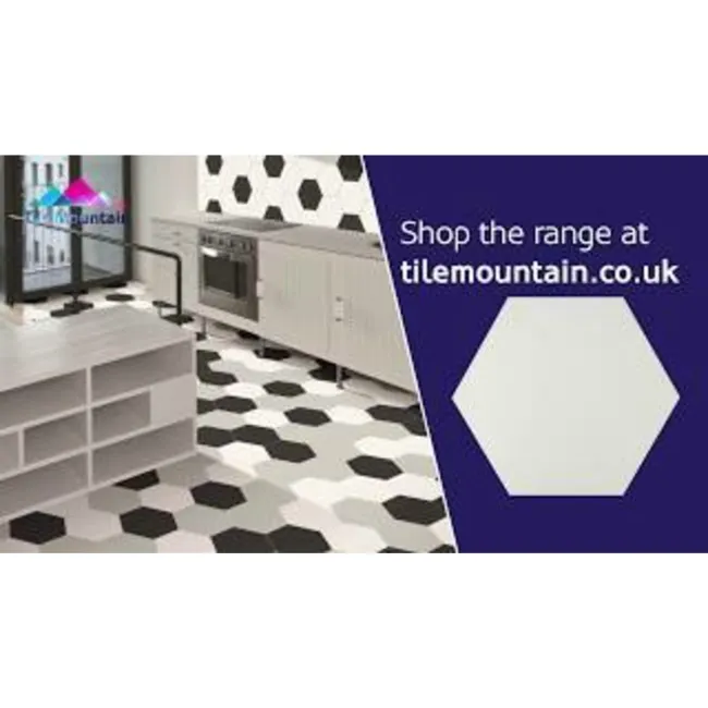 Apollo Hexagon White Wall and Floor Tile