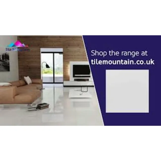 Alaska White Gloss Floor Tiles 