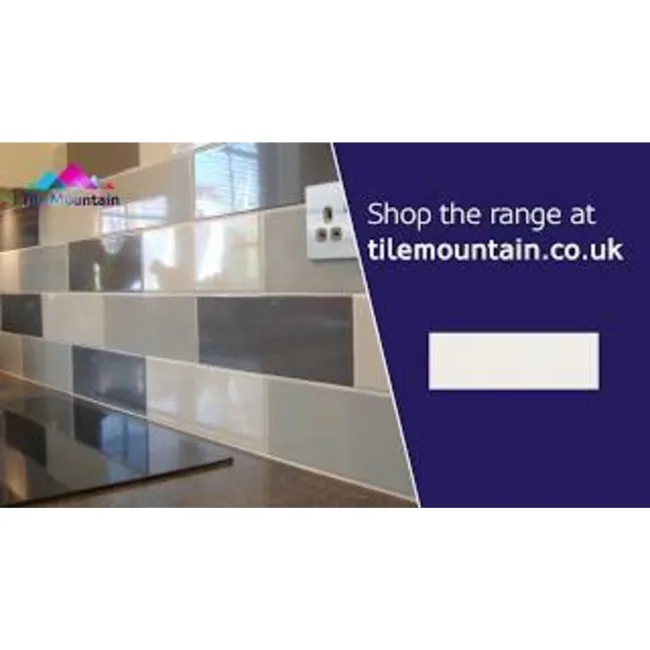 Linear Gloss Wall White Metro Tiles