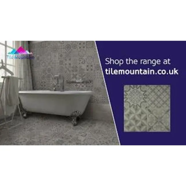 Skyros Delft Grey Wall and Floor Tiles 