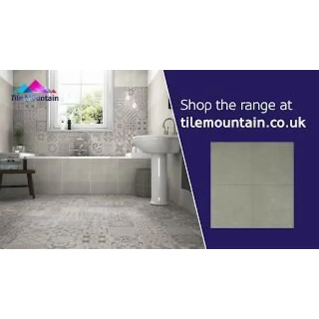 Skyros Grey Wall and Floor Tiles
