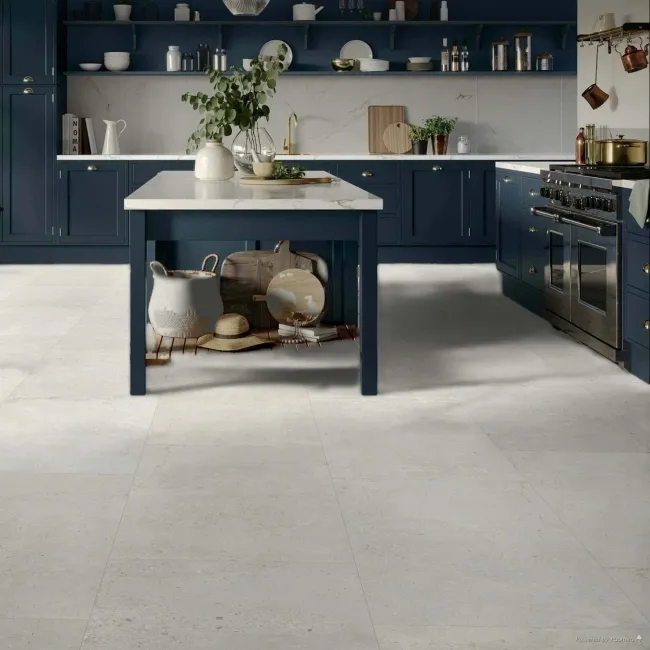 Abstract Bone Stone Effect Polished Porcelain Floor Tile