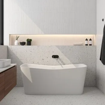Roca Pigment Terrazzo Effect Semi Polished Porcelain Tile