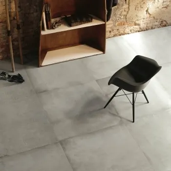 Waterfront Grey Matt Floor Tiles 900x900 Roomset