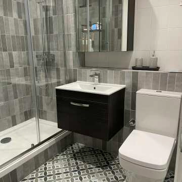 Luken Nicole Aqua Wall and Floor Tile