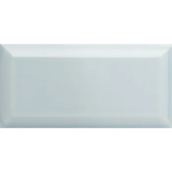 Metro Retro Bevelled Baby Blue Gloss Wall Tile
