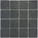Hampton Black Patterned  Matt Glass Mosaic