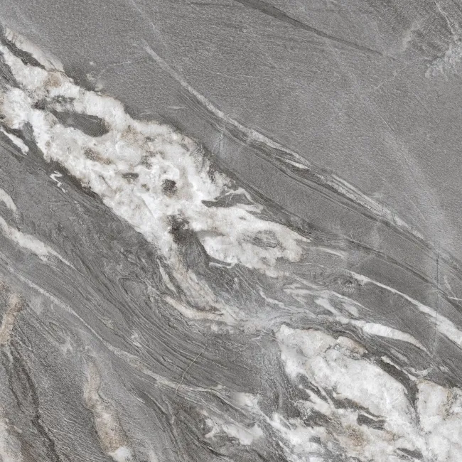 Aroma Grey Marble Effect Polished Porcelain Wall and Floor Tile
