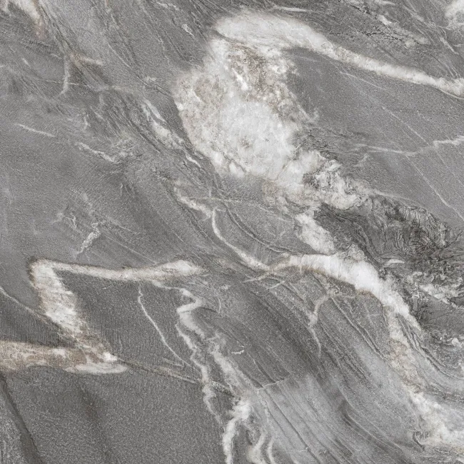 Aroma Grey Marble Effect Polished Porcelain Wall and Floor Tile