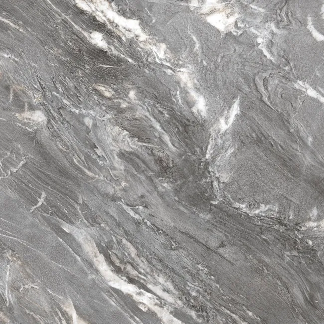 Aroma Grey Marble Effect Polished Porcelain Wall and Floor Tile
