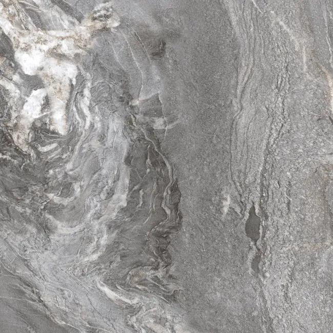 Aroma Grey Marble Effect Polished Porcelain Wall and Floor Tile