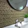 Chapel Herringbone Gold Mixed Mosaic