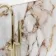 Napoli Bronze White Marble Effect Polished Porcelain Tile