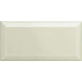 Metro Retro Bevelled Mint Green Gloss Wall Tile