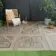 Galloway Walnut Brown Parquet Effect 20mm Porcelain Paving Slabs