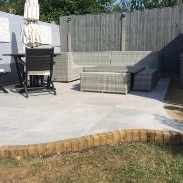 Maverick Grey Outdoor Slab Tiles