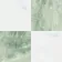 Marble Chess Effect Green & White Matt Porcelain Tile