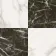 Marble Chess Effect Black & Golden White Matt Porcelain Tile
