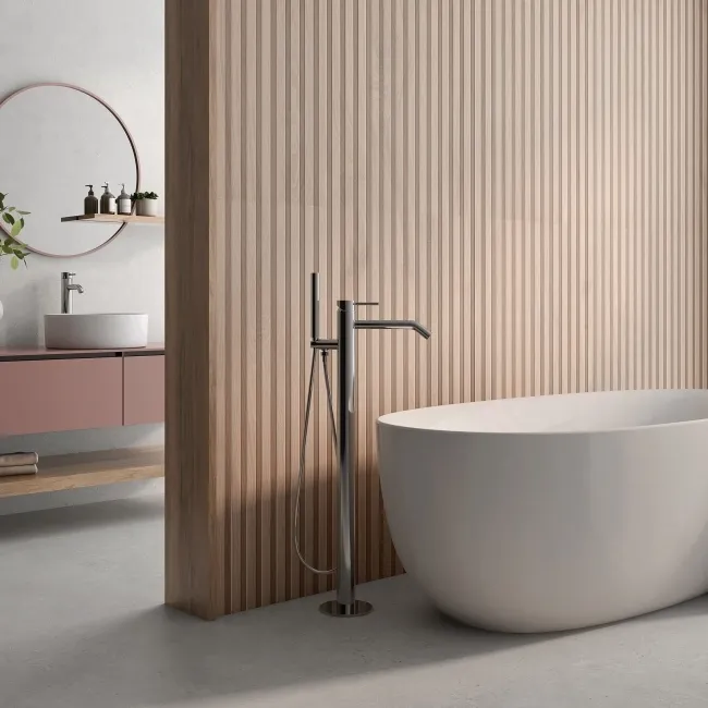 Dakaris Haya Slatted  Wood Effect Matt Porcelain Tile