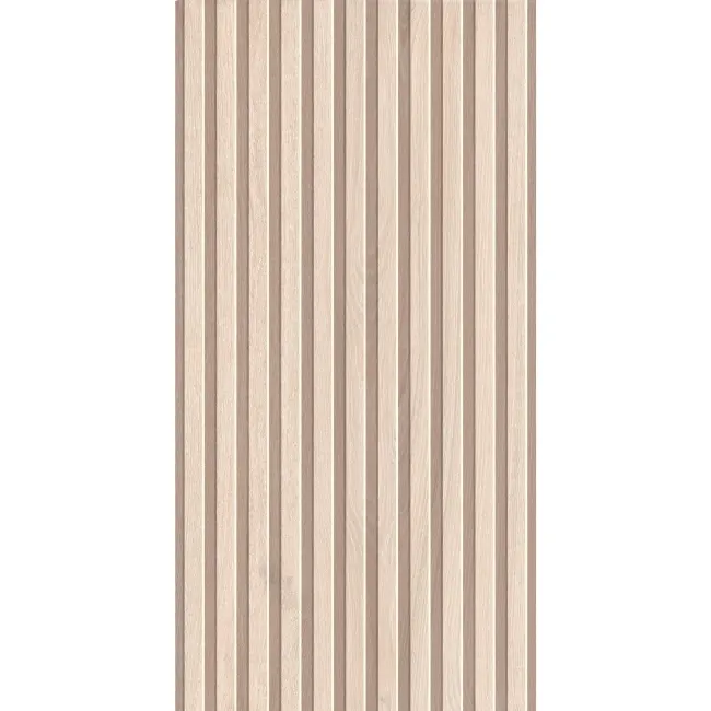 Dakaris Haya Slatted  Wood Effect Matt Porcelain Tile