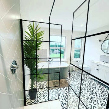 Derby Pattern Porcelain Floor Tiles