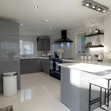 Lounge Light Grey Polished Porcelain Floor Tile