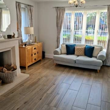 Tejos Light Oak Porcelain Wood Effect Floor Tile