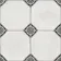 Leeds Black Patterned Matt Porcelain Floor Tile
