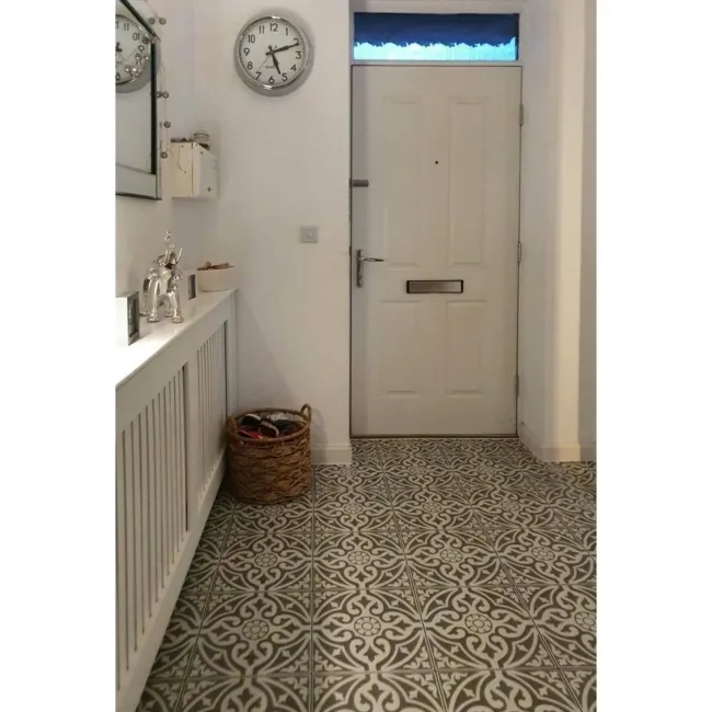 Devonstyle Grey Pattern Wall and Floor Tile