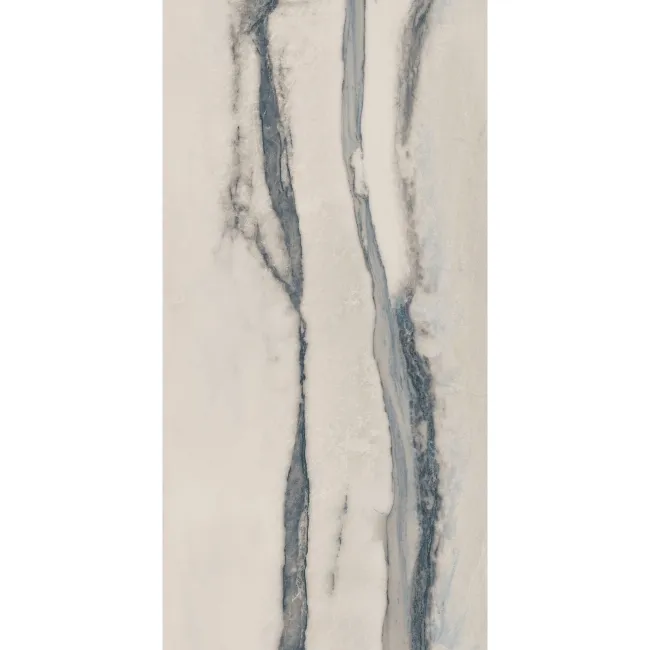 Amazonas Blue Marble Effect Semi Polished Porcelain Tile