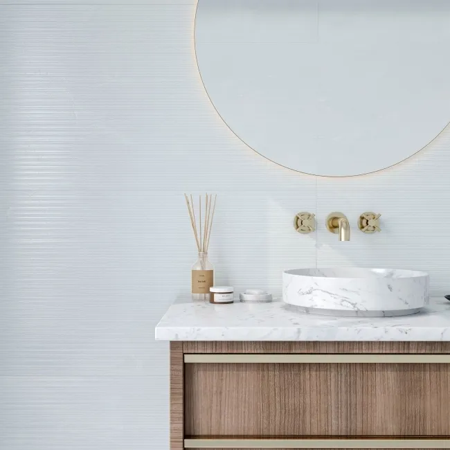 Precious Grey Linea Decor Onyx Marble Effect Matt Porcelain Tile