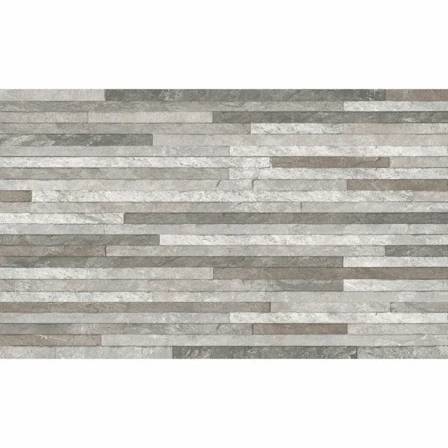 Brix Grey Split Face Effect Matt Ceramic Wall Tile