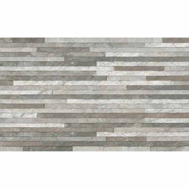 Brix Grey Split Face Effect Matt Ceramic Wall Tile