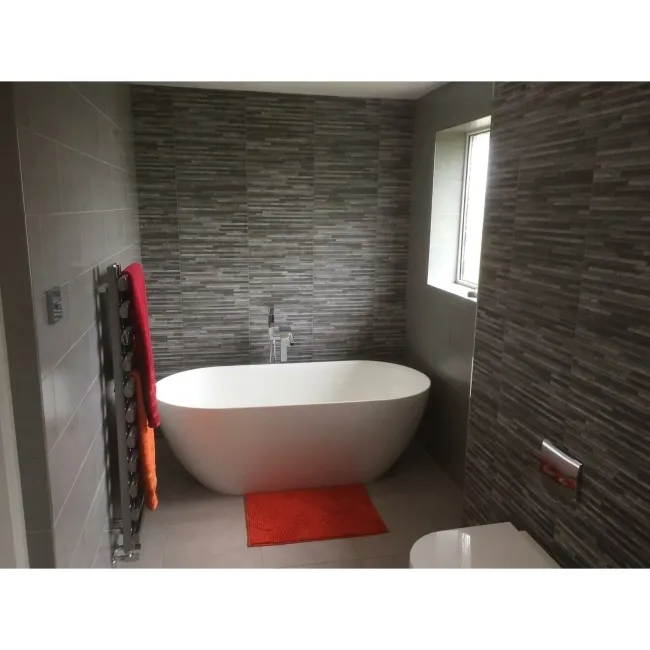 Brix Grey Split Face Effect Matt Ceramic Wall Tile