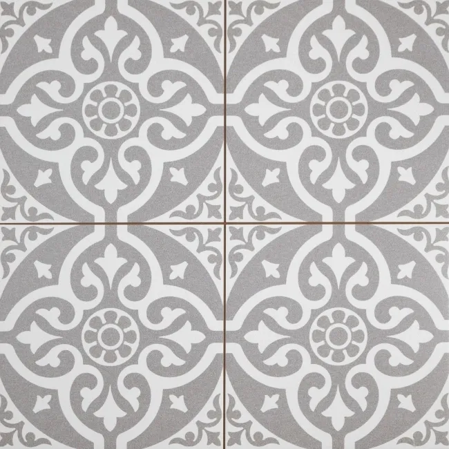 Devonstyle Grey Pattern Wall and Floor Tile