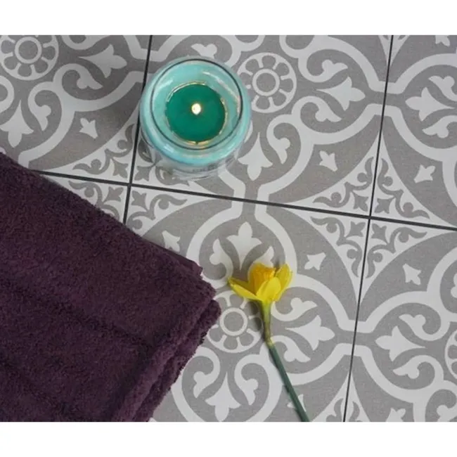 Devonstyle Grey Pattern Wall and Floor Tile
