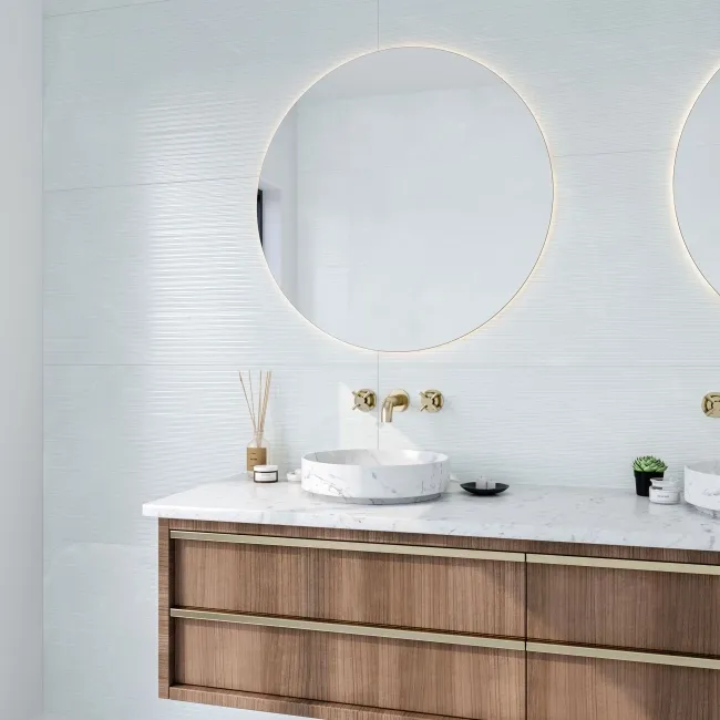 Precious Grey Linea Decor Onyx Marble Effect Matt Porcelain Tile