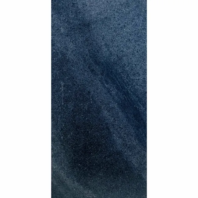 Galaxy Denim Blue Stone Effect Semi Polished Porcelain Wall and Floor Tile