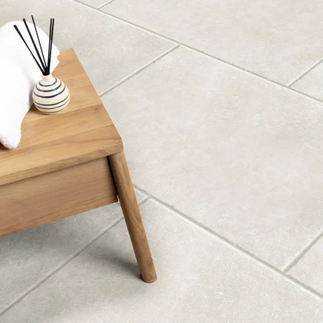 Imperial Beige Chiseled Edge Stone Effect Italian Porcelain Outdoor Slab