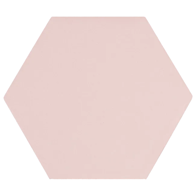 Kromatika Hexagon Rosa Pink Porcelain Wall & Floor Tile