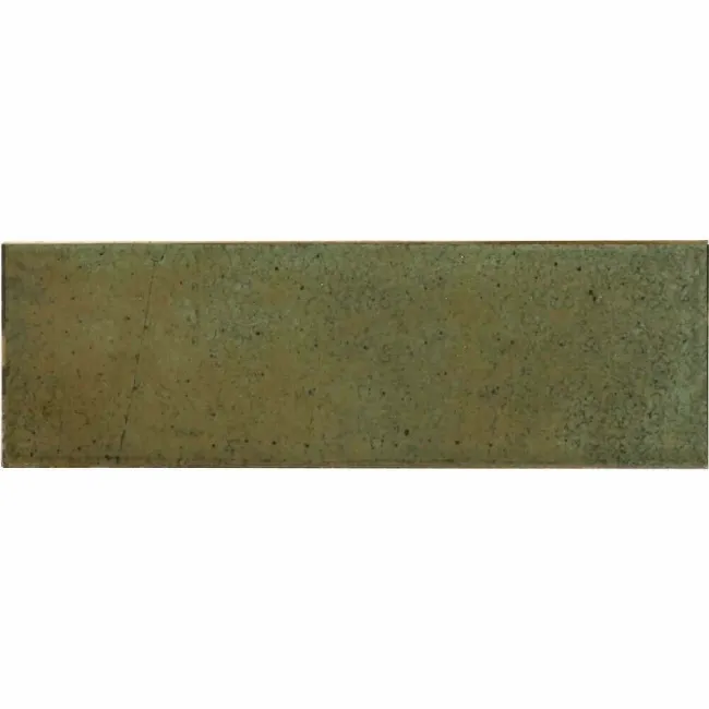 Luma Olive Green Gloss Ceramic Wall Tile